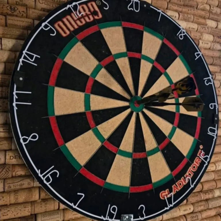 Mobile Dartscheibe