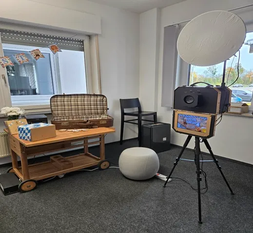 Stilvolle Fotobox