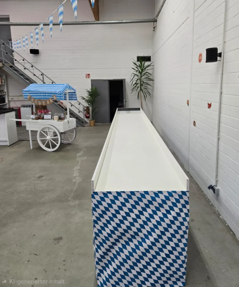 Maßkrug schieben